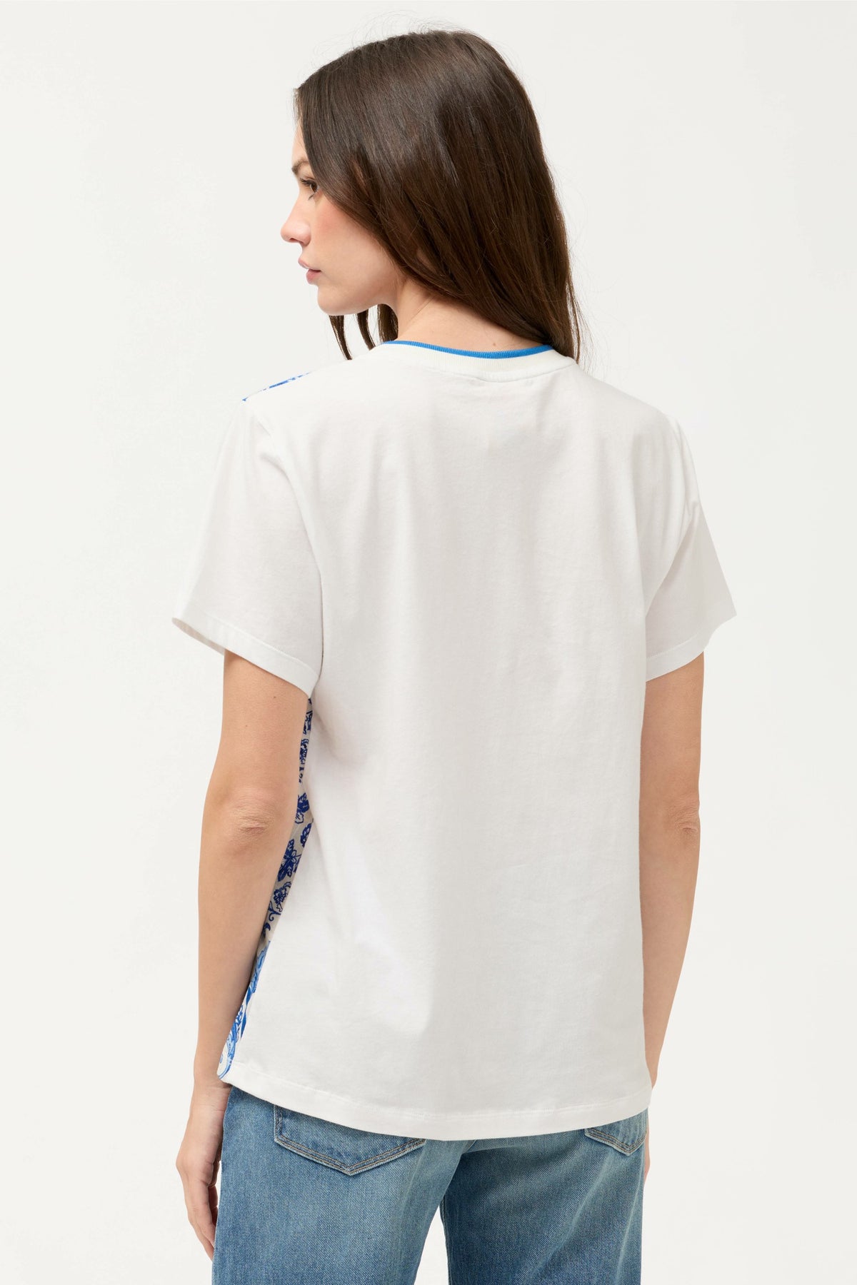 MIXED MEDIA T-SHIRT
