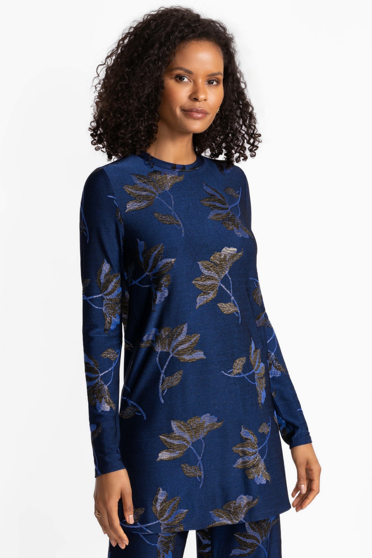 JENNA METALLIC TUNIC