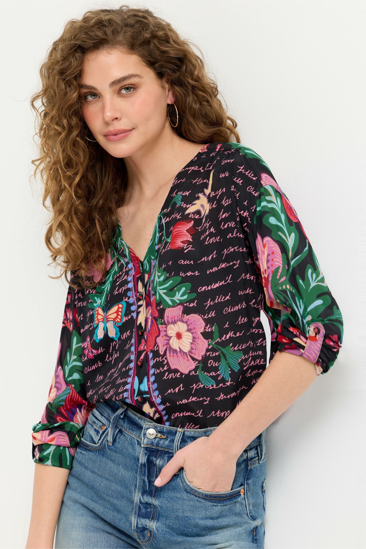 NISHA BUTTON UP SHIRT