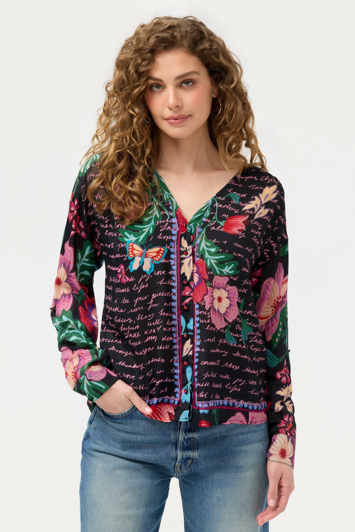 NISHA BUTTON UP SHIRT