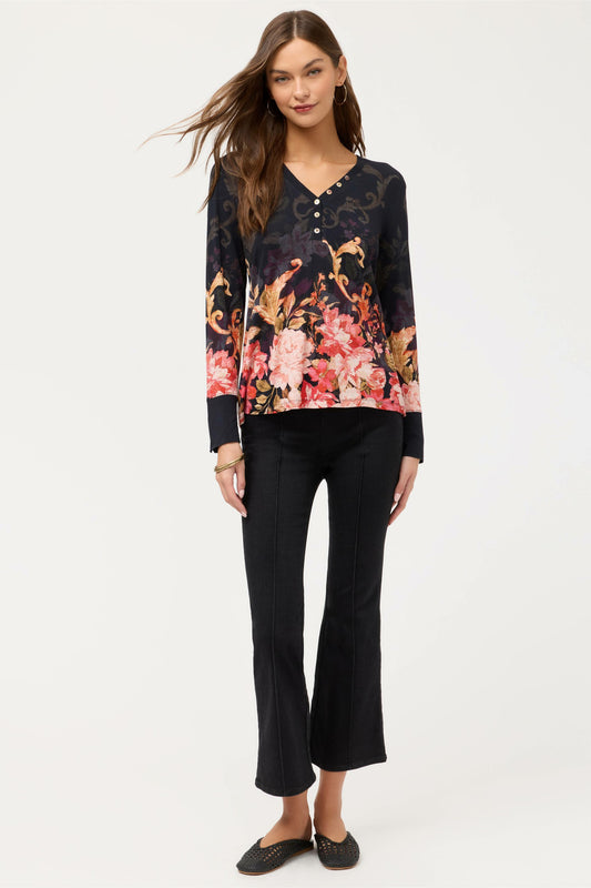 THE PULL ON PINTUCK JEAN