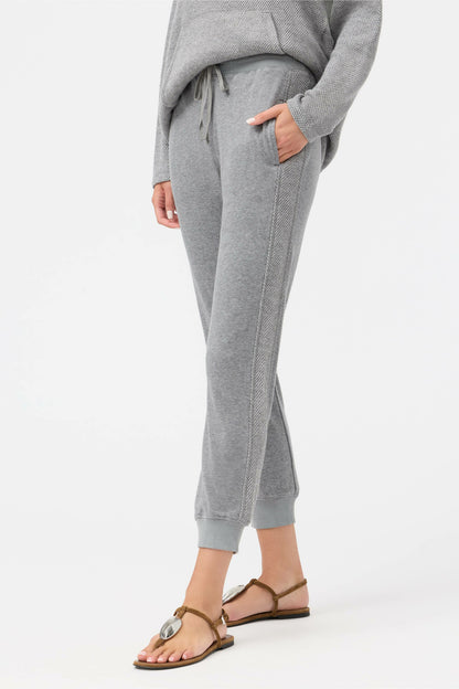 COZY CONTRAST STRIPE JOGGER
