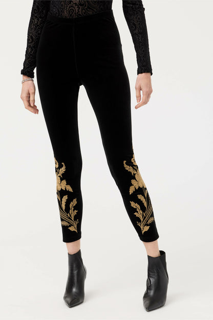 STRETCH VELVET LEGGING
