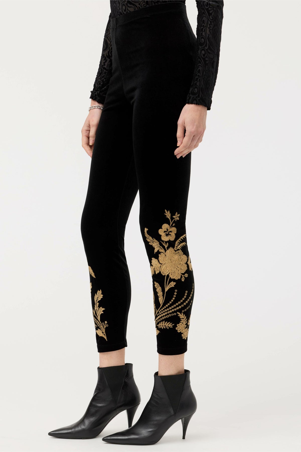 STRETCH VELVET LEGGING