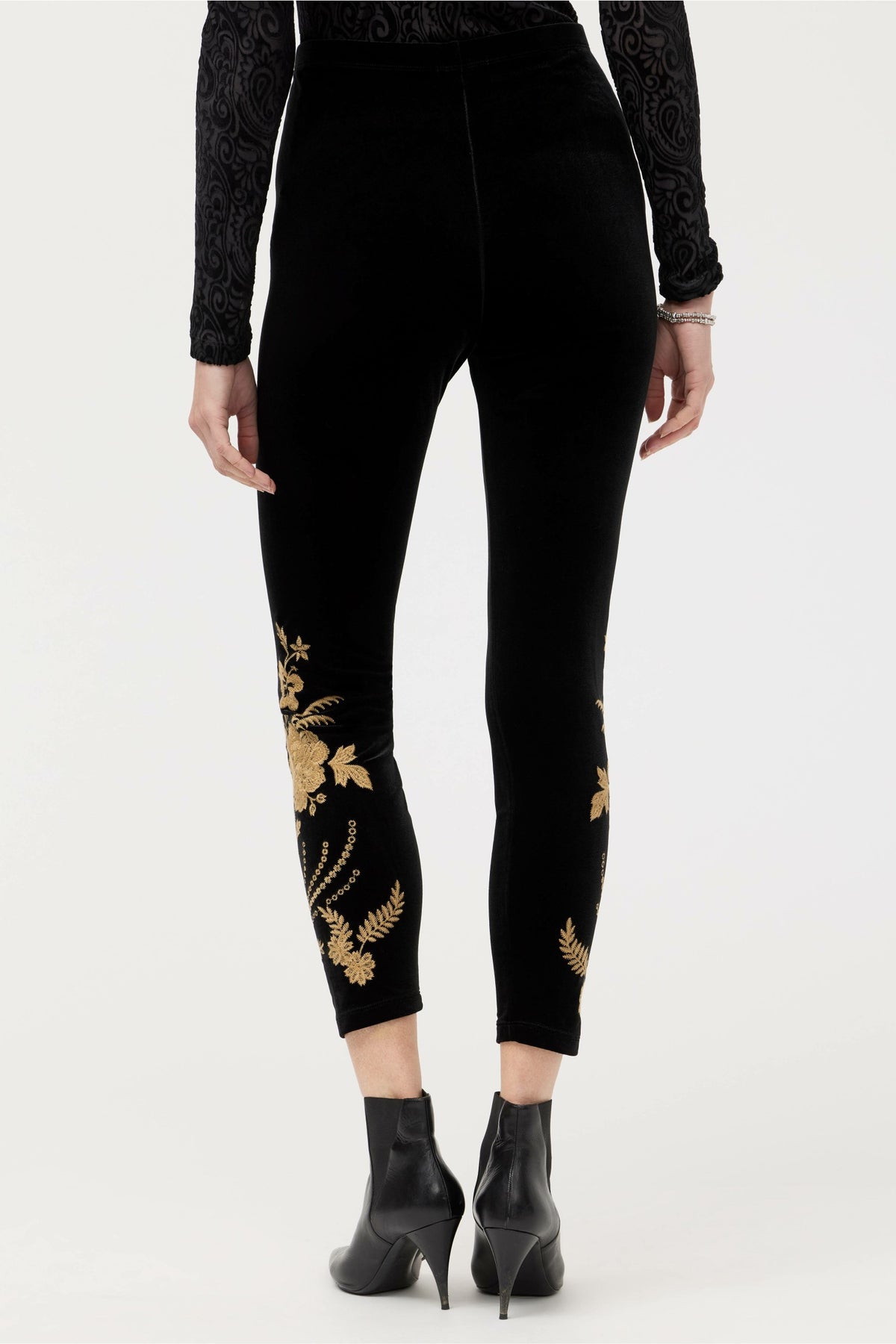 STRETCH VELVET LEGGING