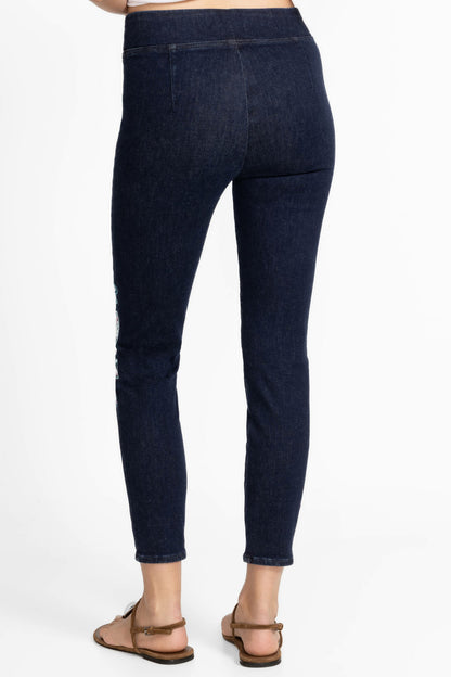 THE PULL ON CROPPED SKINNY JEAN