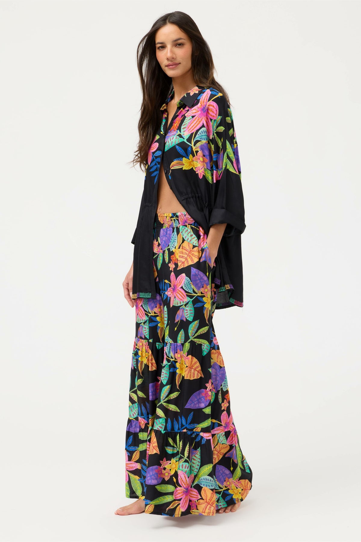 SCABIOSA TIERED PANT
