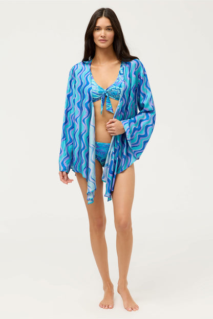 MULLA WAVE OPEN FRONT SHIRTIGAN