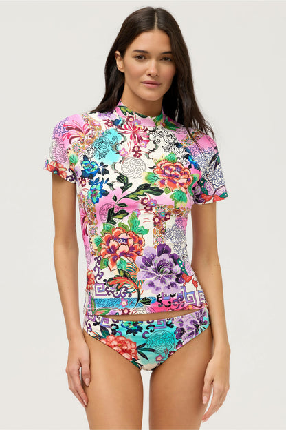 ROSEUM SHORT SLEEVE SURF SHIRT