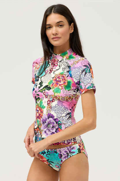 ROSEUM SHORT SLEEVE SURF SHIRT