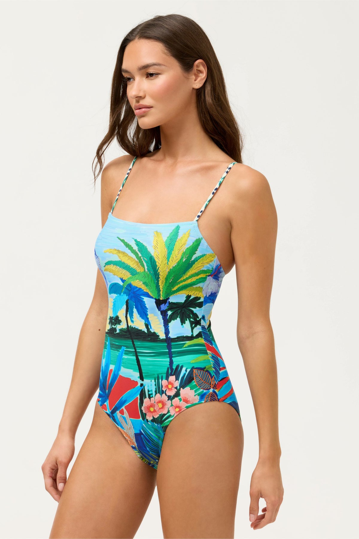 PARADIS SPAGHETTI STRAP ONE PIECE