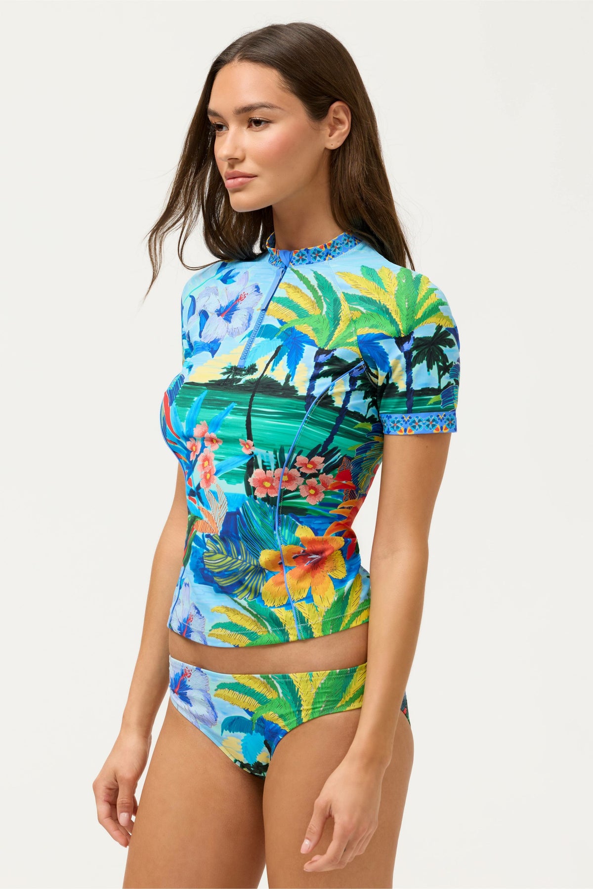 PARADIS SHORT SLEEVE SURF SHIRT