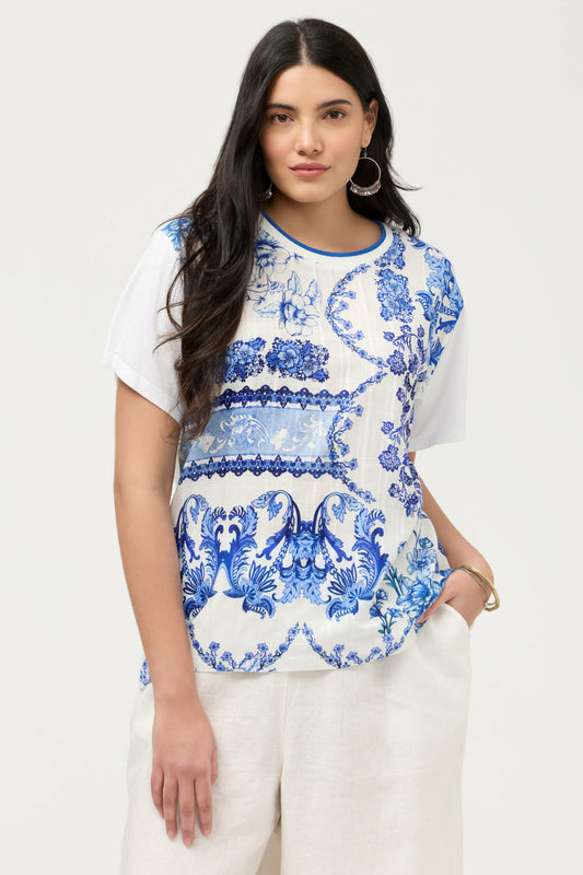 MIXED MEDIA T-SHIRT