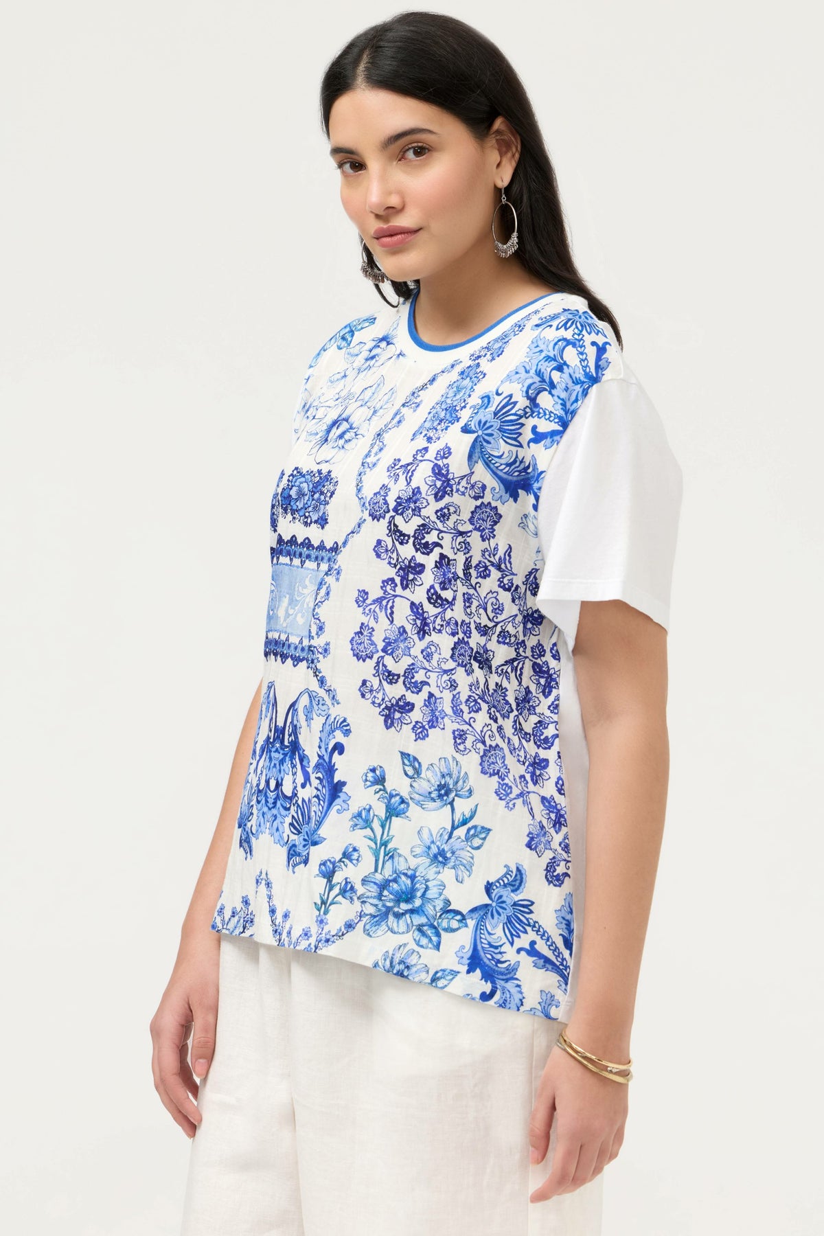 MIXED MEDIA T-SHIRT
