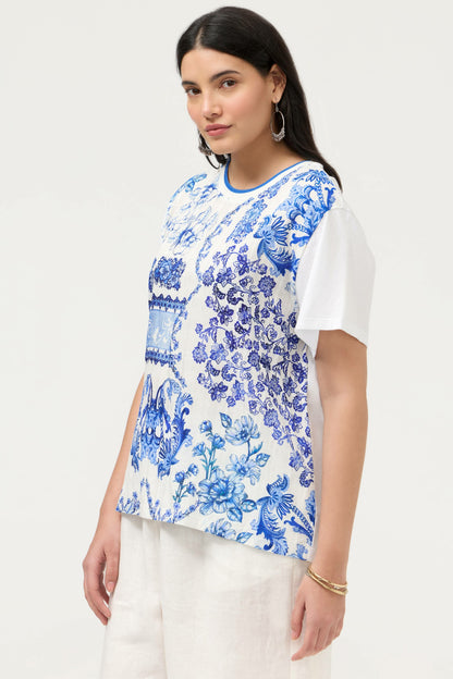MIXED MEDIA T-SHIRT