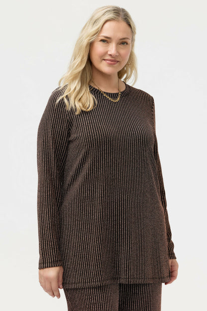 JENNA METALLIC TUNIC