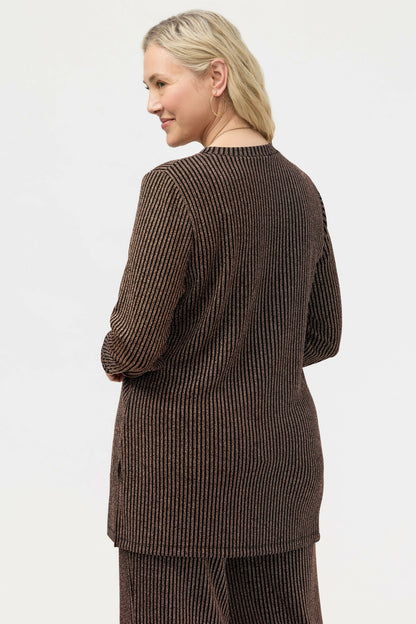 JENNA METALLIC TUNIC