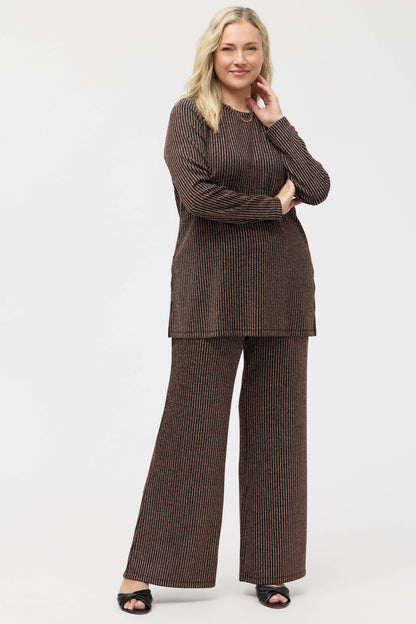 JENNA METALLIC TUNIC