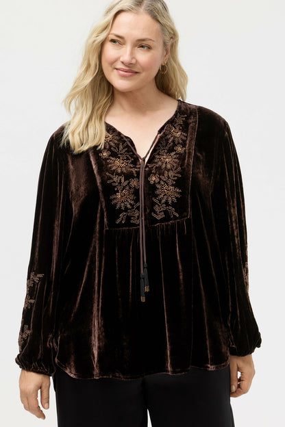 VELVET PRAIRIE BLOUSE
