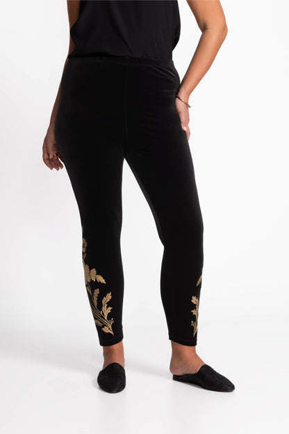 STRETCH VELVET LEGGING