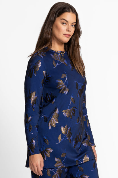 JENNA METALLIC TUNIC